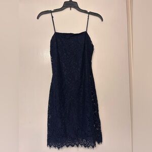 Navy Lace summer dress from Francesca’s in size xxs